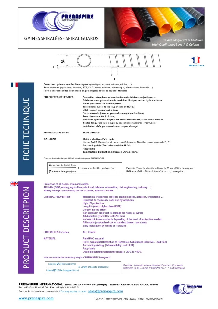 specfication material